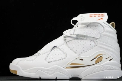 White OVO 8 Retro Jordan 0712